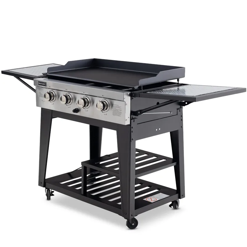 Gasoldrivet stekbord 16 kW | 4 rostfria brännare | Lockhart - Trädgård & spabad - Grillar & matlagning utomhus - Gasolgrill