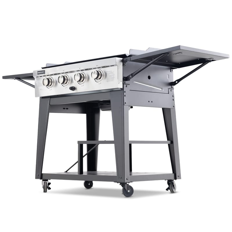 Gasoldrivet stekbord 16 kW | 4 rostfria brännare | Lockhart - Trädgård & spabad - Grillar & matlagning utomhus - Gasolgrill