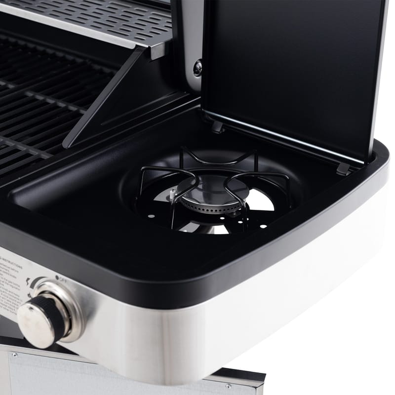 Gasolgrill 14.5 kW | 4 rostfria brännare & 1 sidobrännare | St. Louis - Trädgård & spabad - Grillar & matlagning utomhus - Gasolgrill