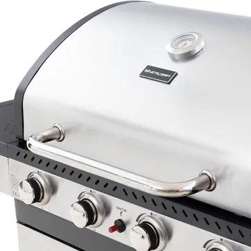 Gasolgrill 14.5 kW | 4 rostfria brännare & 1 sidobrännare | St. Louis - Trädgård & spabad - Grillar & matlagning utomhus - Gasolgrill