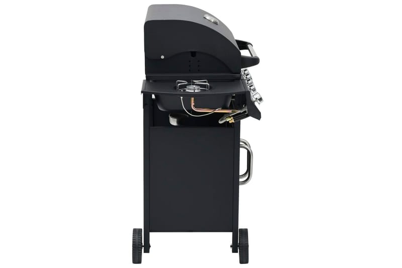 Gasolgrill 4+1 kokzoner svart - Svart - Trädgård & spabad - Grillar & matlagning utomhus - Gasolgrill