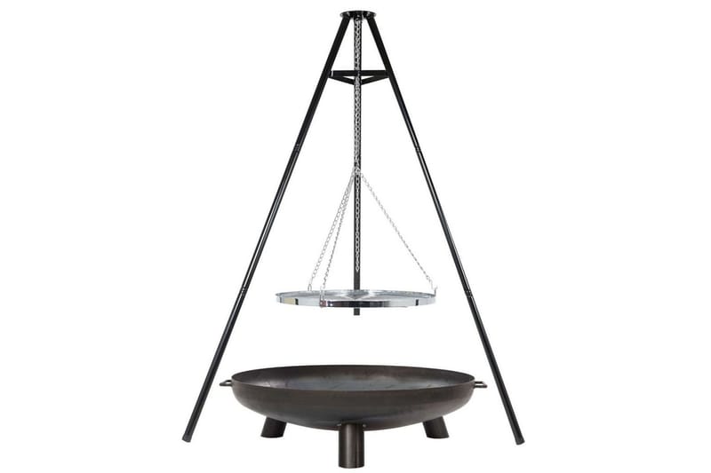 BBGRILL Stativgrill svart 172 cm BBQ TRIPOD - Trädgård & spabad - Grillar & matlagning utomhus - Gasolgrill