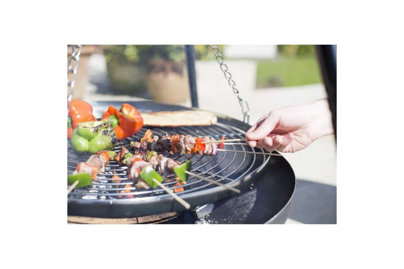 BBGRILL Stativgrill svart 172 cm BBQ TRIPOD - Trädgård & spabad - Grillar & matlagning utomhus - Gasolgrill