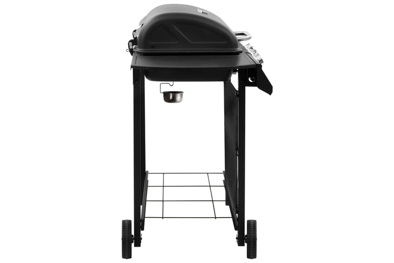 Gasolgrill med 4 brännare svart - Svart - Trädgård & spabad - Grillar & matlagning utomhus - Gasolgrill