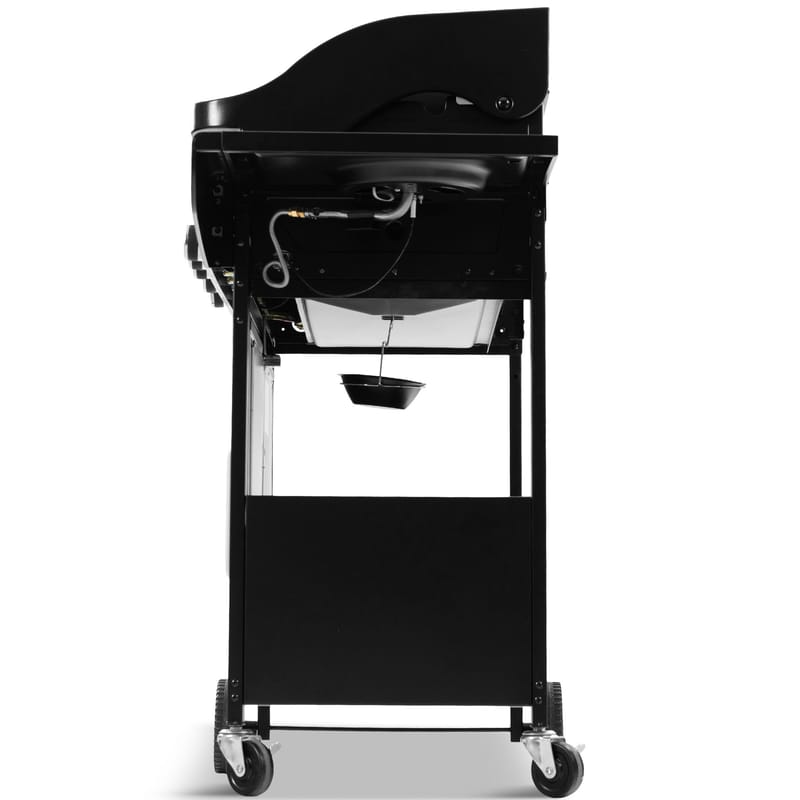 Gasolgrill med 4 rostfria brännare | Charleston - Trädgård & spabad - Grillar & matlagning utomhus - Gasolgrill