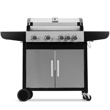 Gasolgrill med 4 rostfria brännare | Charleston - Trädgård & spabad - Grillar & matlagning utomhus - Gasolgrill