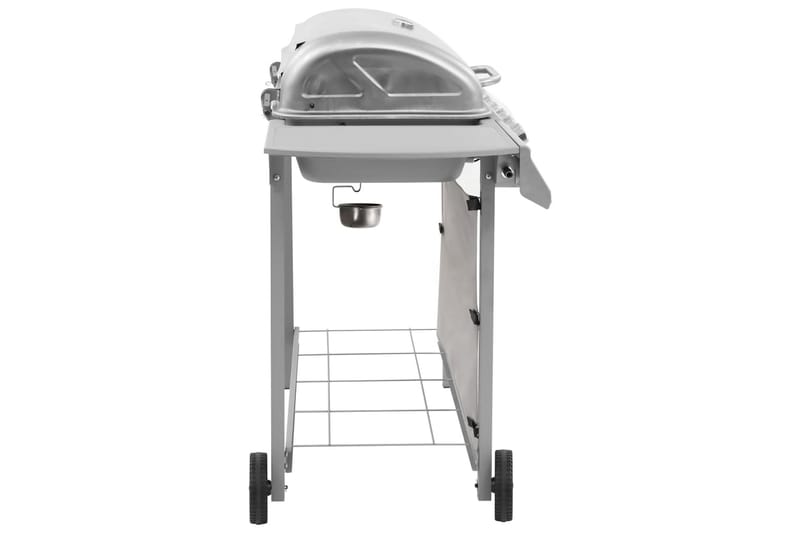Gasolgrill med 6 brännare silver - Silver - Trädgård & spabad - Grillar & matlagning utomhus - Gasolgrill