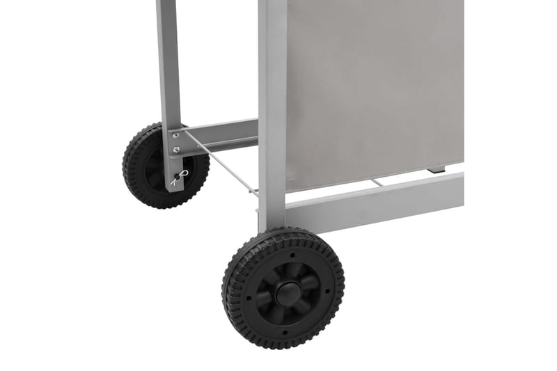 Gasolgrill med 6 brännare silver - Silver - Trädgård & spabad - Grillar & matlagning utomhus - Gasolgrill