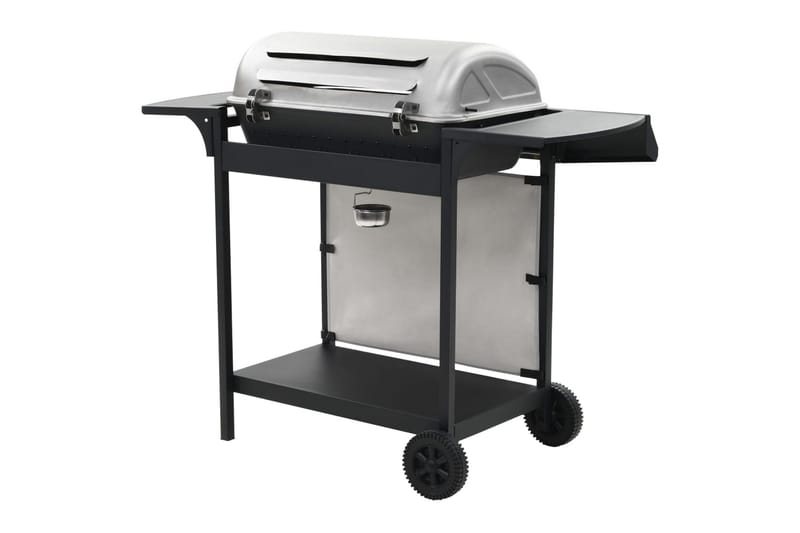 Gasolgrill med 6 grillzoner rostfritt stål silver - Silver - Trädgård & spabad - Grillar & matlagning utomhus - Gasolgrill
