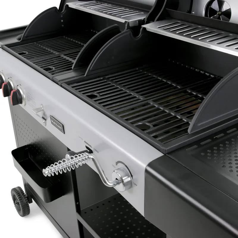 Kombinerad kol- och gasolgrill | Aurora - Trädgård & spabad - Grillar & matlagning utomhus - Gasolgrill