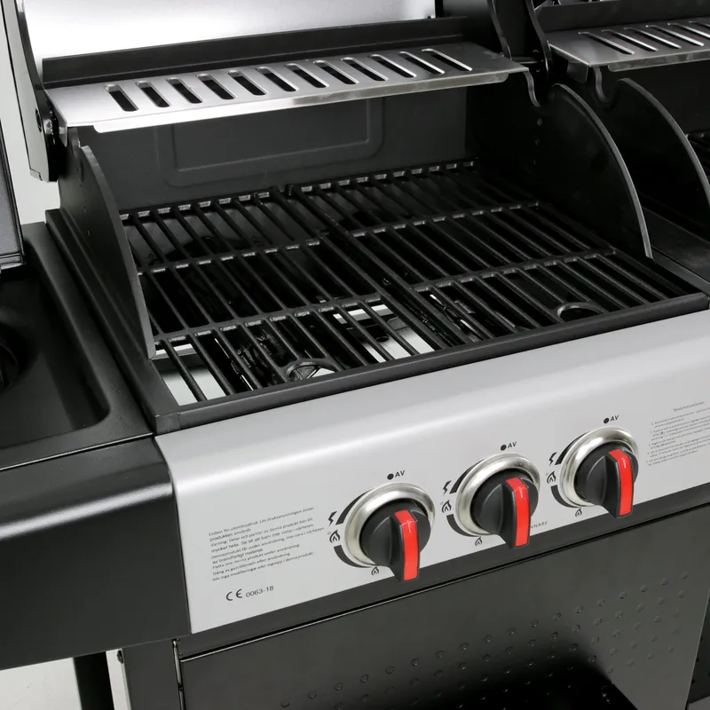 Kombinerad kol- och gasolgrill | Aurora - Trädgård & spabad - Grillar & matlagning utomhus - Gasolgrill