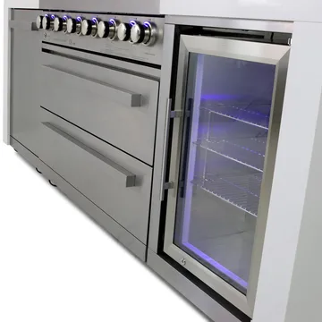 Stor rostfri gasolgrill/utekök | Austin - Trädgård & spabad - Grillar & matlagning utomhus - Gasolgrill