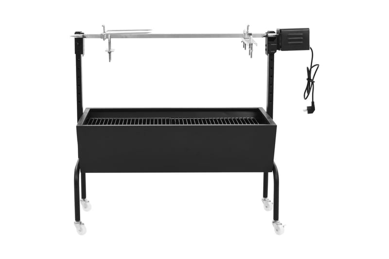 Elektriskt grillspett rotfritt stål - Svart - Trädgård & spabad - Grillar & matlagning utomhus - Grilltillbehör - Grillställ & rotisserie