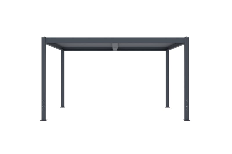 Fornorth Pergola Lounge 4x3 m - Mörk Grå - Utemöbler - Solskydd - Pergola