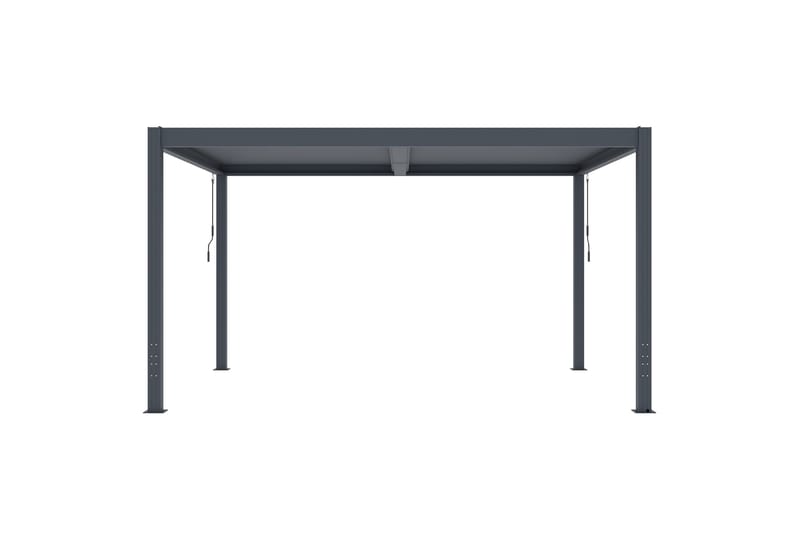 Fornorth Pergola Lounge 4x3 m - Mörk Grå - Utemöbler - Solskydd - Pergola