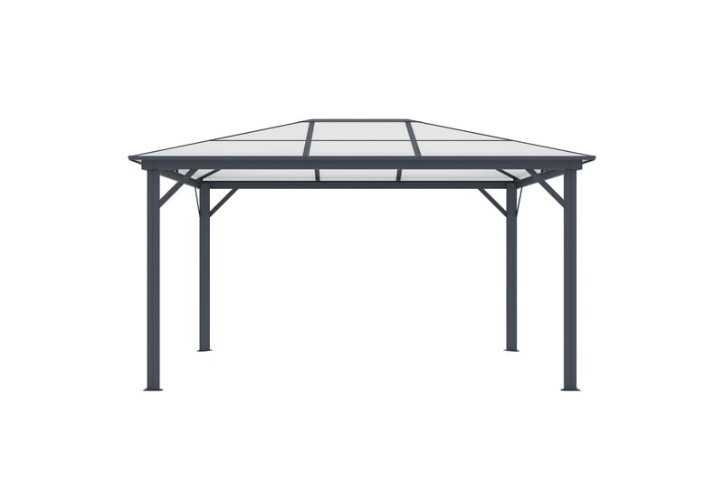 Fornorth Paviljong 300x395x251 cm - Mörk Grå - Utemöbler - Solskydd - Paviljong