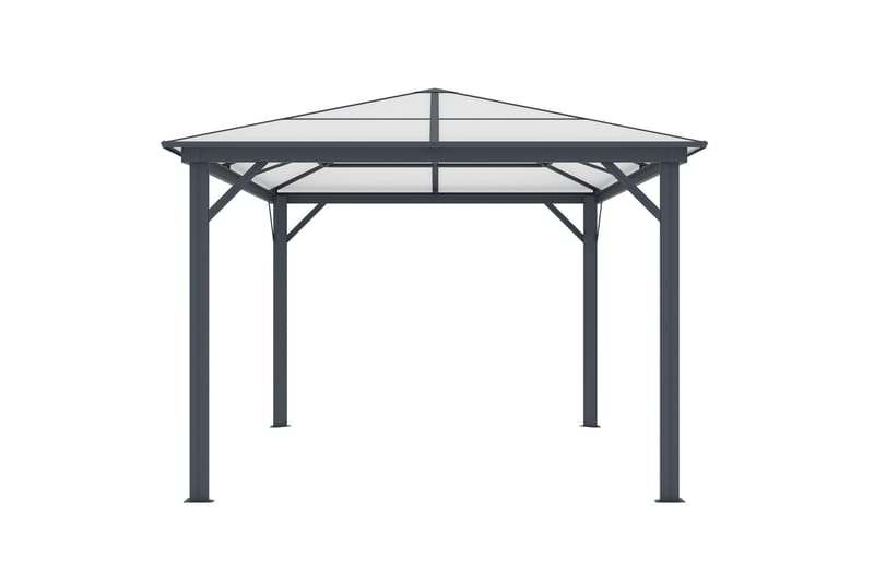 Fornorth Paviljong 300x395x251 cm - Mörk Grå - Utemöbler - Solskydd - Paviljong