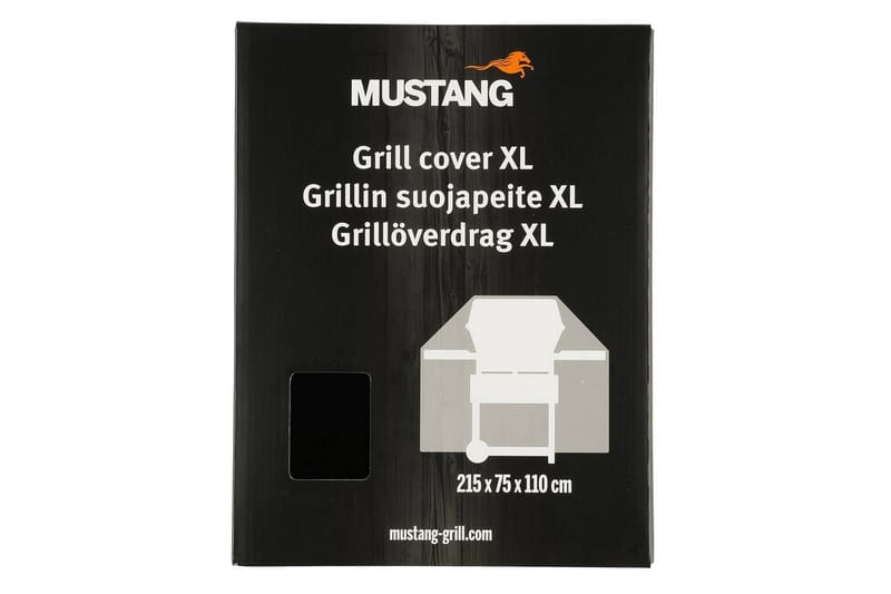 Grillöverdrag Mustang - Svart - Trädgård & spabad - Grillar & matlagning utomhus - Grilltillbehör - Skyddshuvar