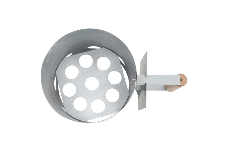 Grillstartare galvaniserat stål - Silver - Trädgård & spabad - Grillar & matlagning utomhus - Grilltillbehör