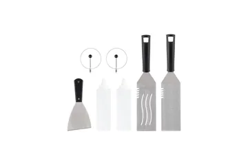 Grillverktygsset Mustang Plancha 7 Delar - Trädgård & spabad - Grillar & matlagning utomhus - Grilltillbehör