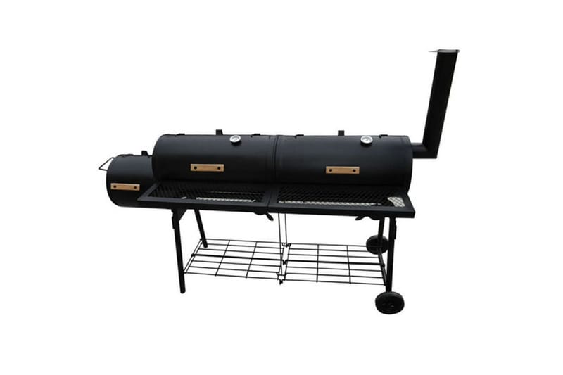 Rökgrill Nevada XL svart - Svart - Trädgård & spabad - Grillar & matlagning utomhus - Grilltillbehör