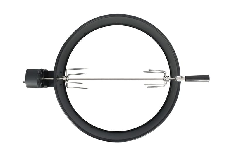 Rotisserieset med ring grill 57 cm svart - Svart - Grillställ & rotisserie - Grilltillbehör