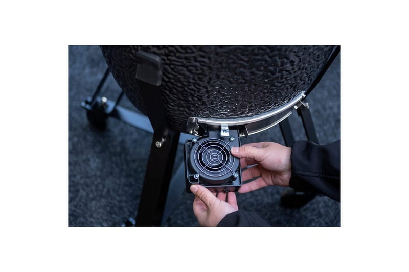 Tändfläkt Mustang Ignition Passar Kamado L och XL - Svart - Trädgård & spabad - Grillar & matlagning utomhus - Grilltillbehör