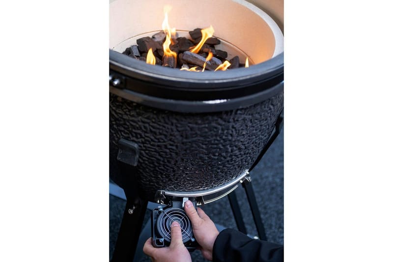 Tändfläkt Mustang Ignition Passar Kamado L och XL - Svart - Trädgård & spabad - Grillar & matlagning utomhus - Grilltillbehör