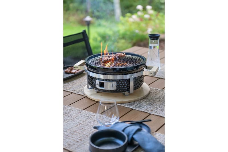 Kolgrill Mustang Charcoal Hibachi - Svart - Trädgård & spabad - Grillar & matlagning utomhus - Kolgrillar