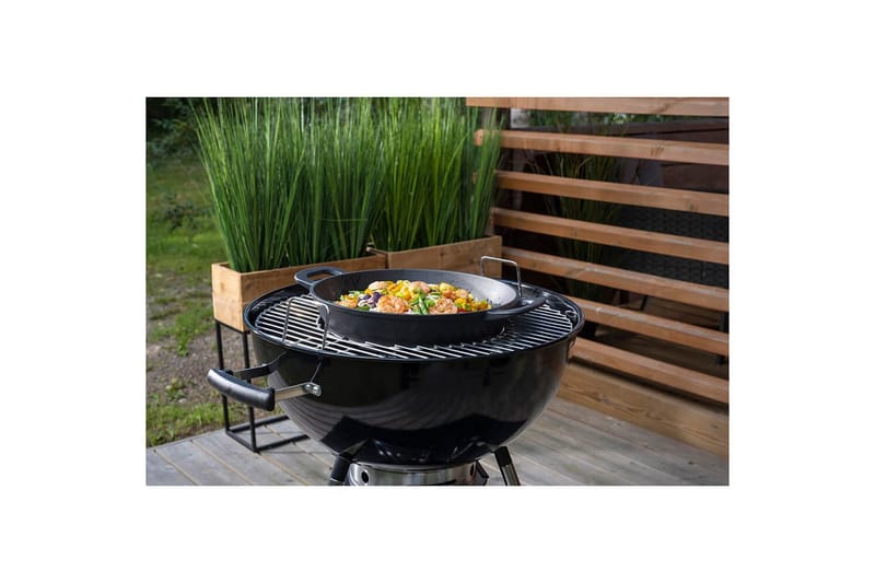 Kolgrill Mustang Gourmet 57 - Svart - Trädgård & spabad - Grillar & matlagning utomhus - Kolgrillar - Klotgrillar
