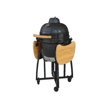 Kamado Grill | Keramisk Grill BBQ | Ø45 cm  | Svart - Trädgård & spabad - Grillar & matlagning utomhus - Kolgrillar - Klotgrillar