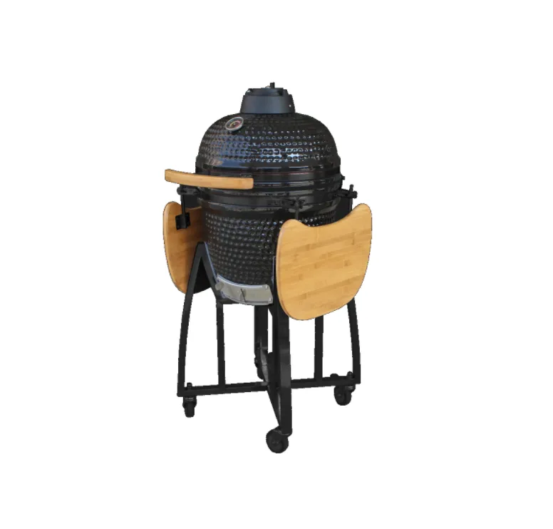 Kamado Grill | Keramisk Grill BBQ | Ø45 cm  | Svart, undefined