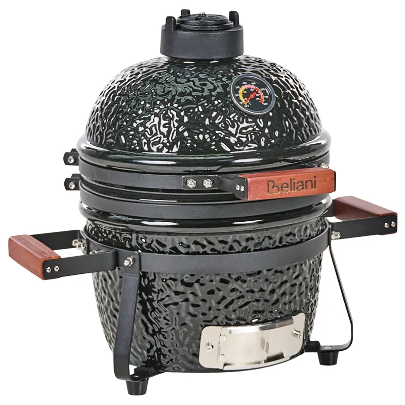 Kamado Kolgrill Keramik - Svart - Trädgård & spabad - Grillar & matlagning utomhus - Kolgrillar - Klotgrillar