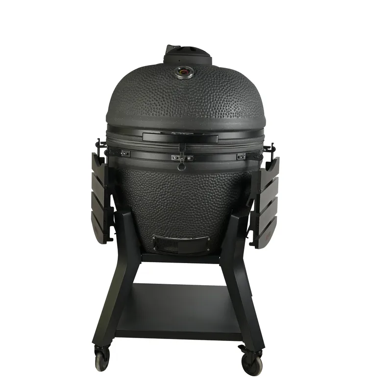 Kamadogrill Ø68 cm | Keramisk grill i matt svart med precisions­termometer, undefined
