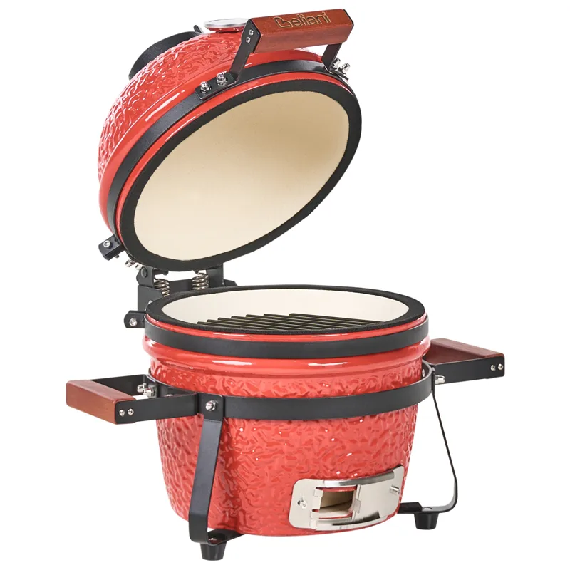 Kamado Kolgrill Keramik, Röd