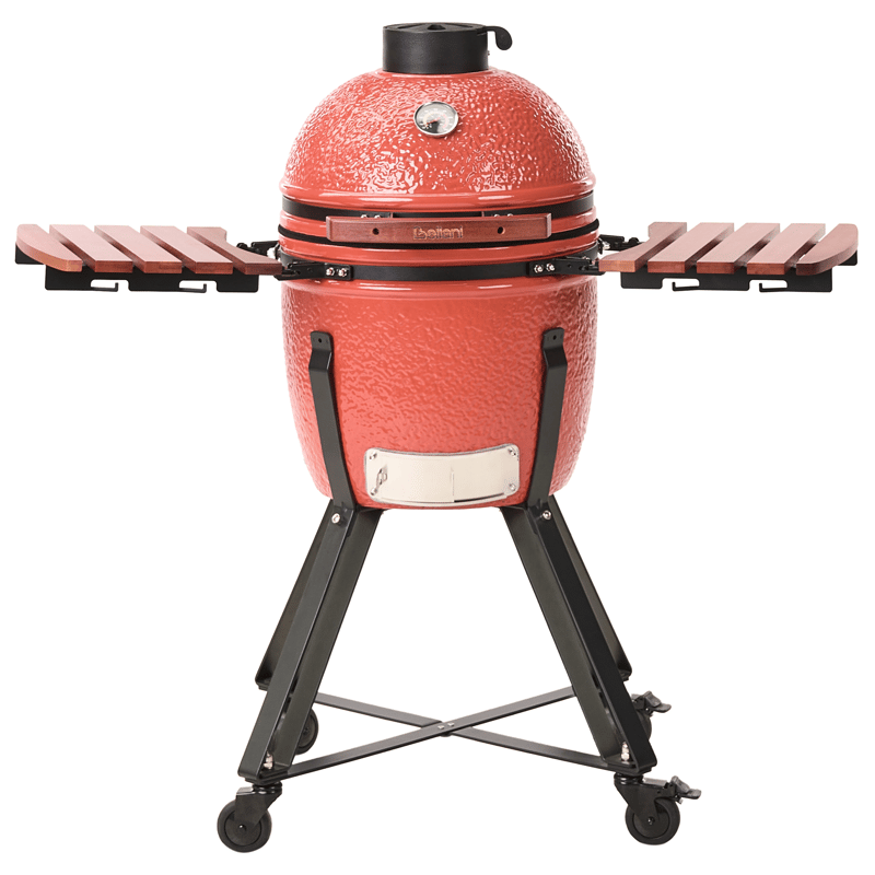 Kolgrill Kamado Keramik - Röd/Svart/Brun - Trädgård & spabad - Grillar & matlagning utomhus - Kolgrillar - Klotgrillar