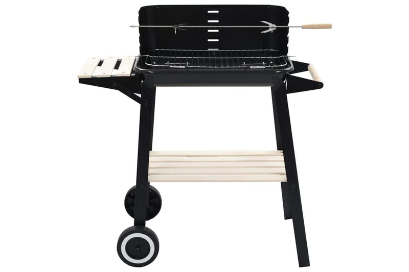 Kolgrill stativ med hjul - Svart - Trädgård & spabad - Grillar & matlagning utomhus - Kolgrillar