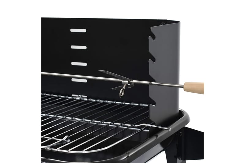 Kolgrill stativ med hjul - Svart - Trädgård & spabad - Grillar & matlagning utomhus - Kolgrillar