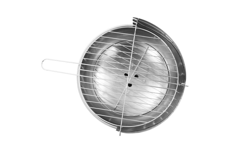Pelargrill rostfritt stål - Silver - Trädgård & spabad - Grillar & matlagning utomhus - Kolgrillar - Klotgrillar
