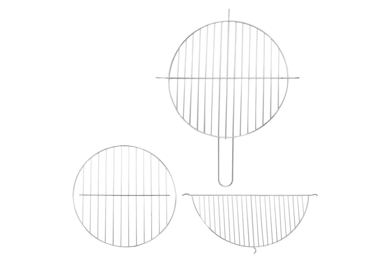 Pelargrill rostfritt stål - Silver - Trädgård & spabad - Grillar & matlagning utomhus - Kolgrillar - Klotgrillar