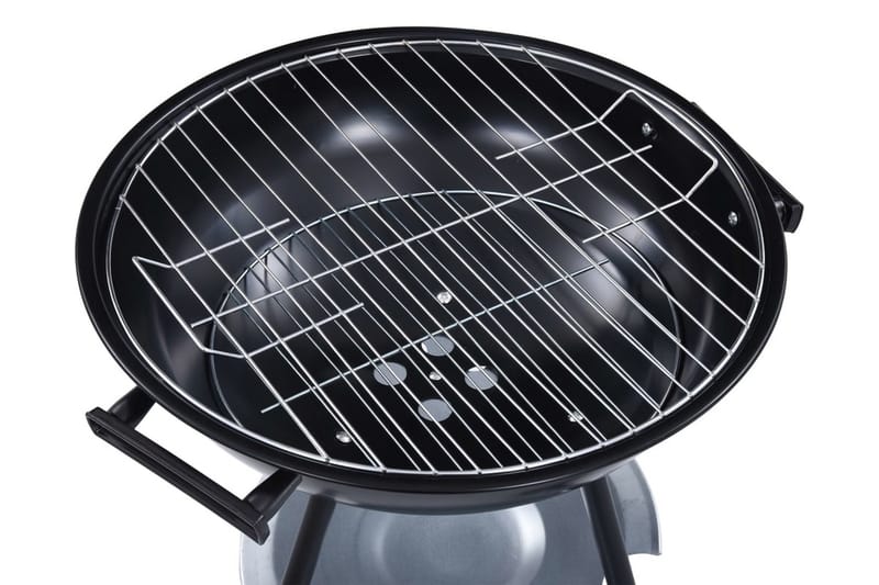 Portabel kolgrill med hjul XXL 44 cm - Flerfärgad - Klotgrillar - Kolgrillar