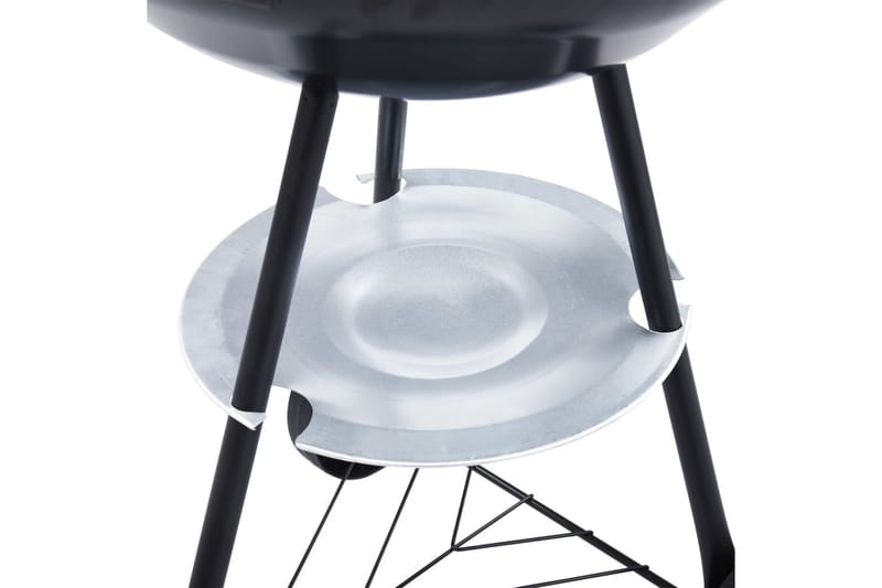 Portabel kolgrill med hjul XXL 44 cm - Flerfärgad - Klotgrillar - Kolgrillar