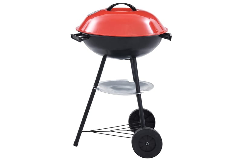 Portabel kolgrill med hjul XXL 44 cm - Flerfärgad - Trädgård & spabad - Grillar & matlagning utomhus - Kolgrillar - Klotgrillar