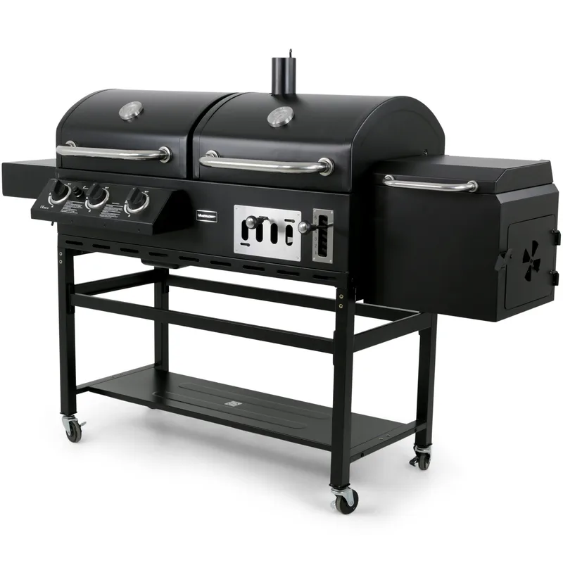 Kombinerad kol- & gasolgrill med rök | Cleaveland, undefined