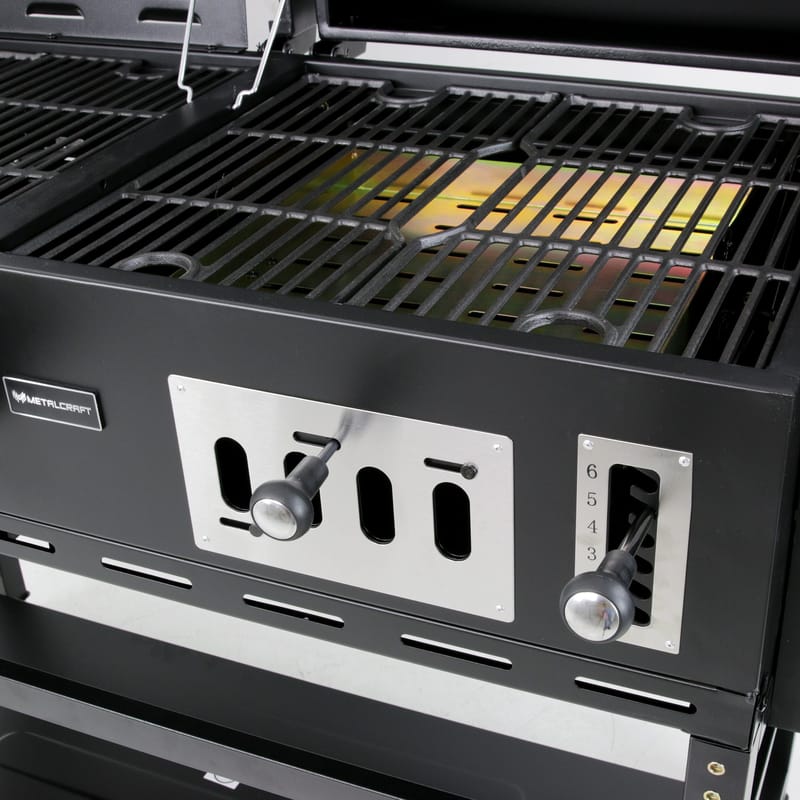 Kombinerad kol- & gasolgrill med rök | Cleaveland - Trädgård & spabad - Grillar & matlagning utomhus - Gasolgrill