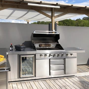 Stor rostfri gasolgrill New Orleans - Trädgård & spabad - Grillar & matlagning utomhus - Gasolgrill