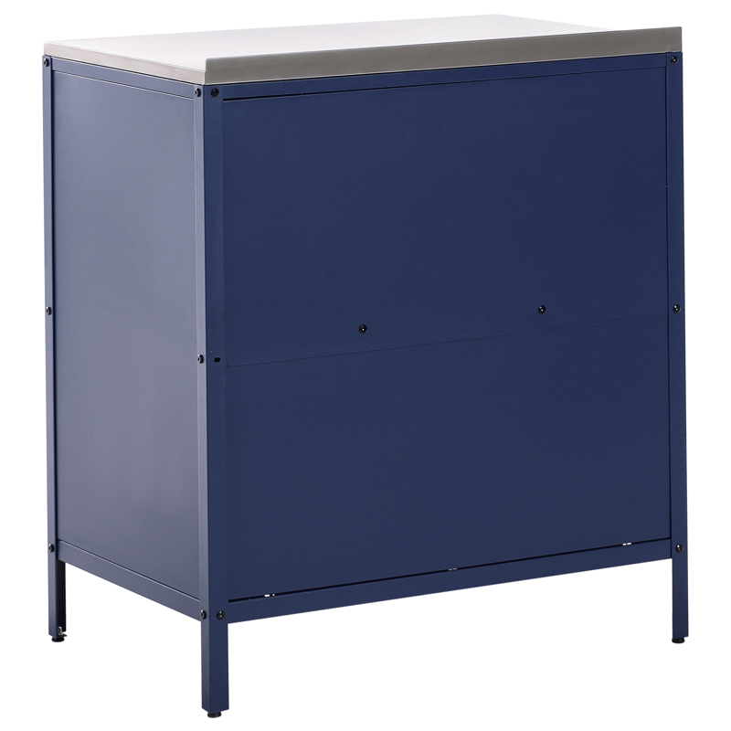 2-Delat Utekök Vilama Stål - Blå/Silver - Trädgård & spabad - Grillar & matlagning utomhus - Utekök - Färdiga utekök