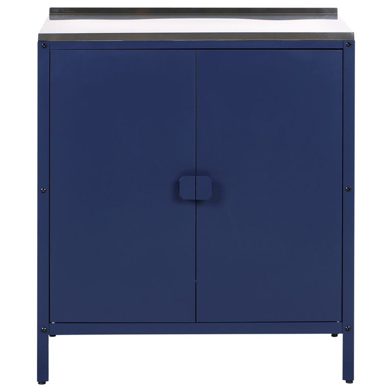 2-Delat Utekök Vilama Stål - Blå/Silver - Trädgård & spabad - Grillar & matlagning utomhus - Utekök - Färdiga utekök