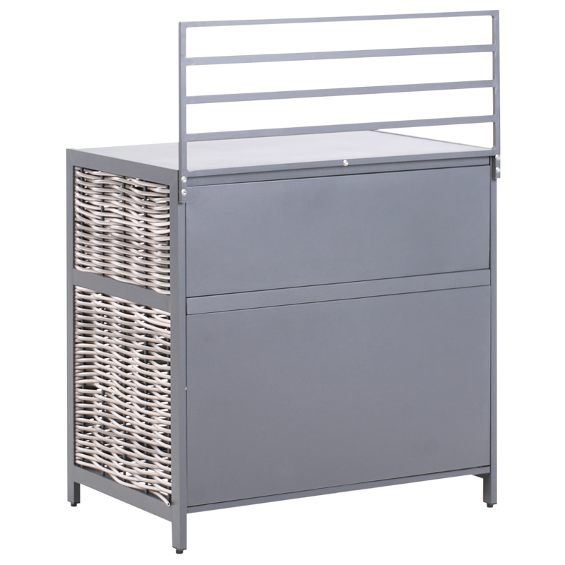 4-Delat Utekök med Vask Mirador Konstrotting - Grå/Beige - Trädgård & spabad - Grillar & matlagning utomhus - Utekök - Färdiga utekök