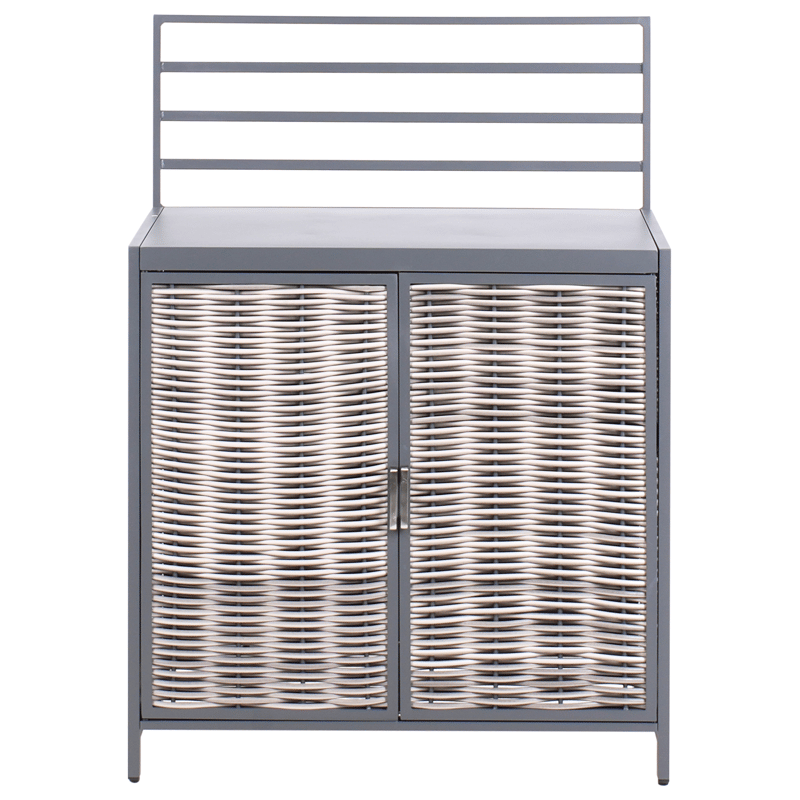 4-Delat Utekök med Vask Mirador Konstrotting - Grå/Beige - Trädgård & spabad - Grillar & matlagning utomhus - Utekök - Färdiga utekök